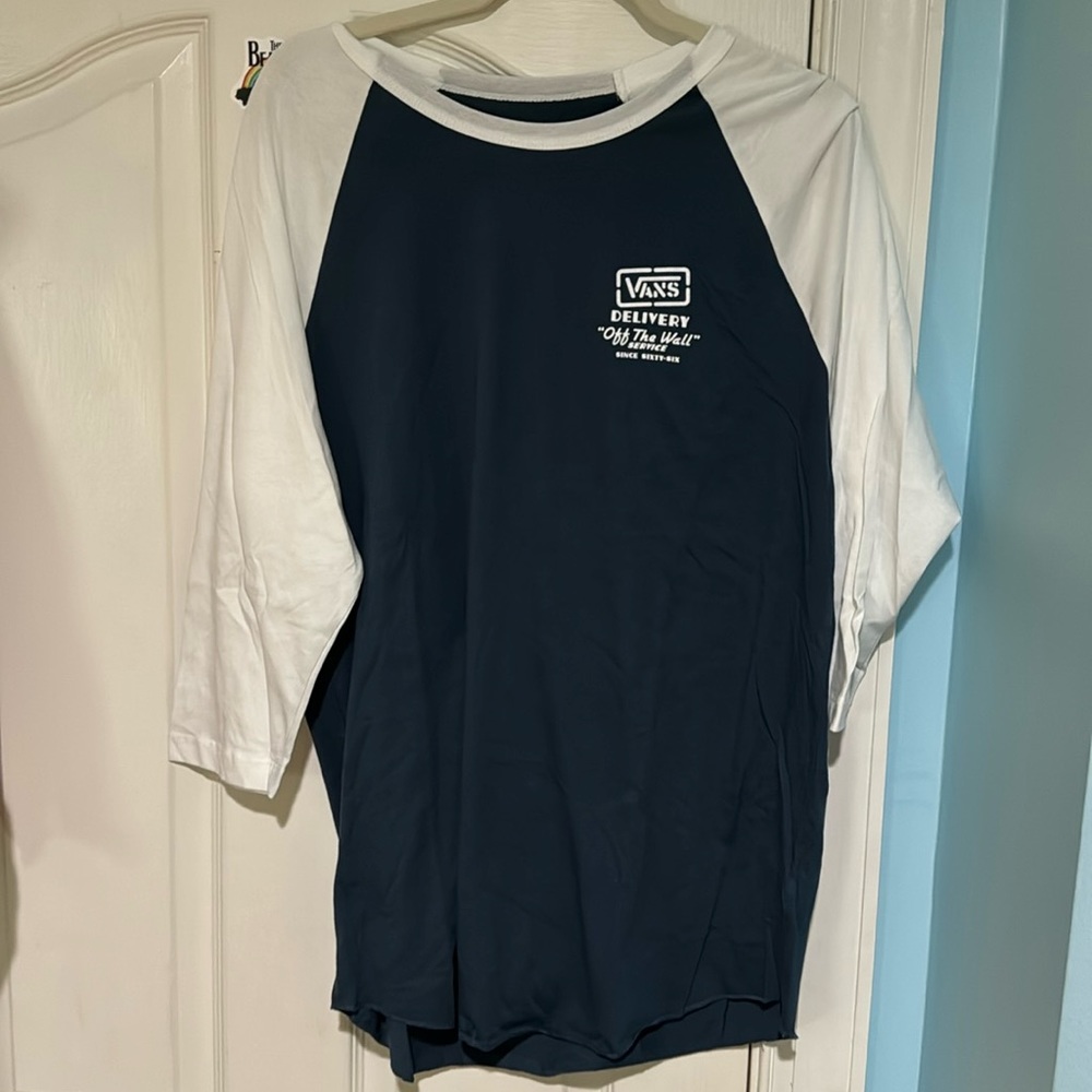 Vans - Baseball T, Size Men’s Large